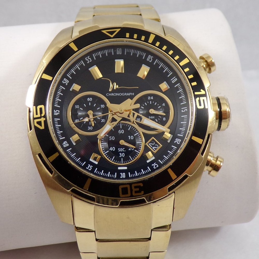 Marc Anthony FMDMA137 Men's Gold Tone Watch 8"